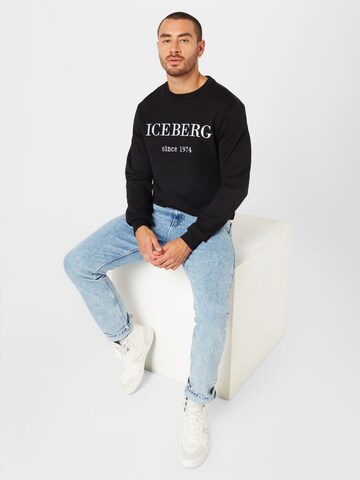 ICEBERG Sweatshirt i svart