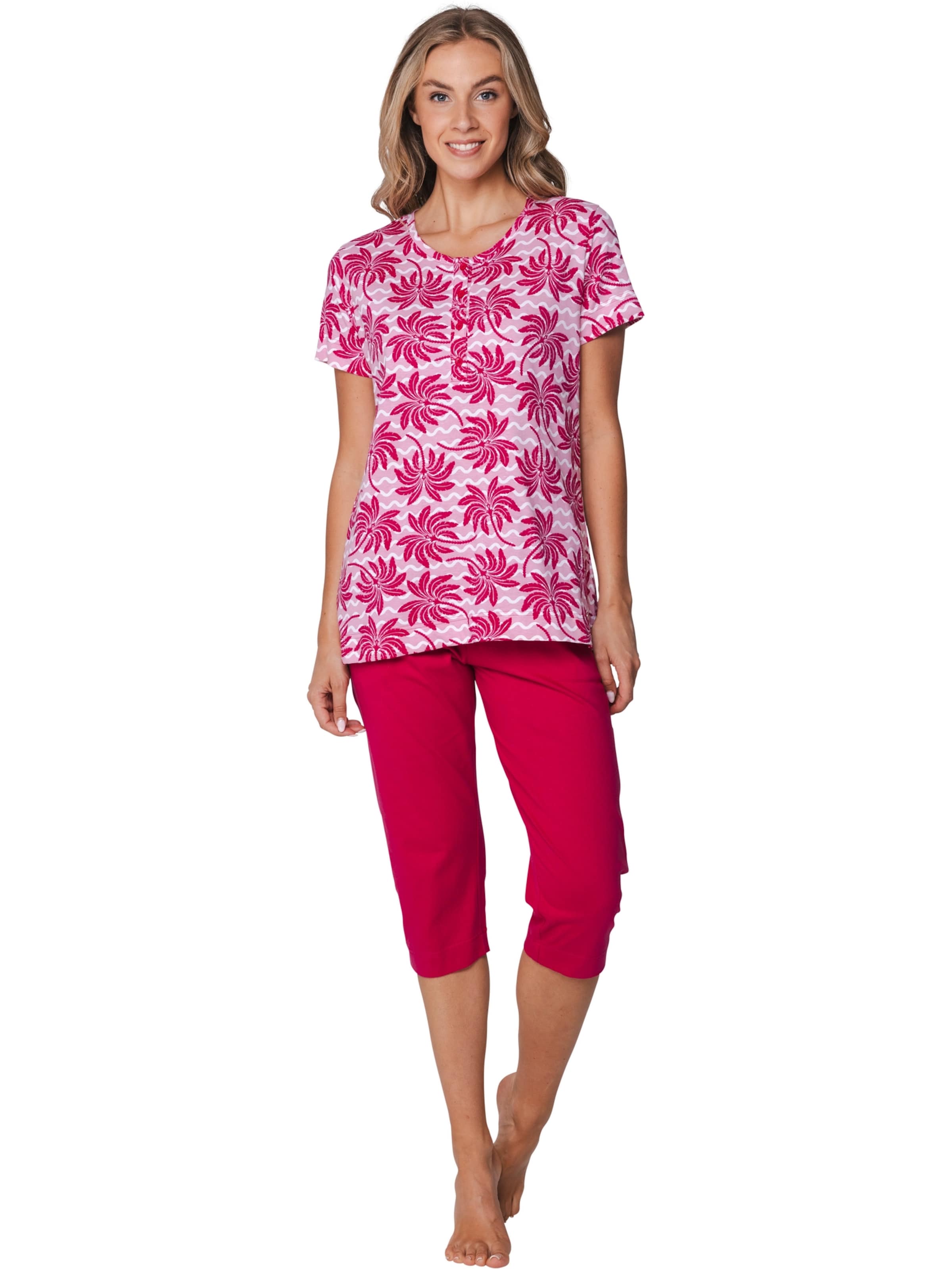 Pyjama 'Pyjama with 3/4 pants' Rebelle en rose