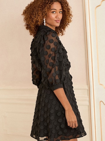 love & roses Dolga srajca | črna barva