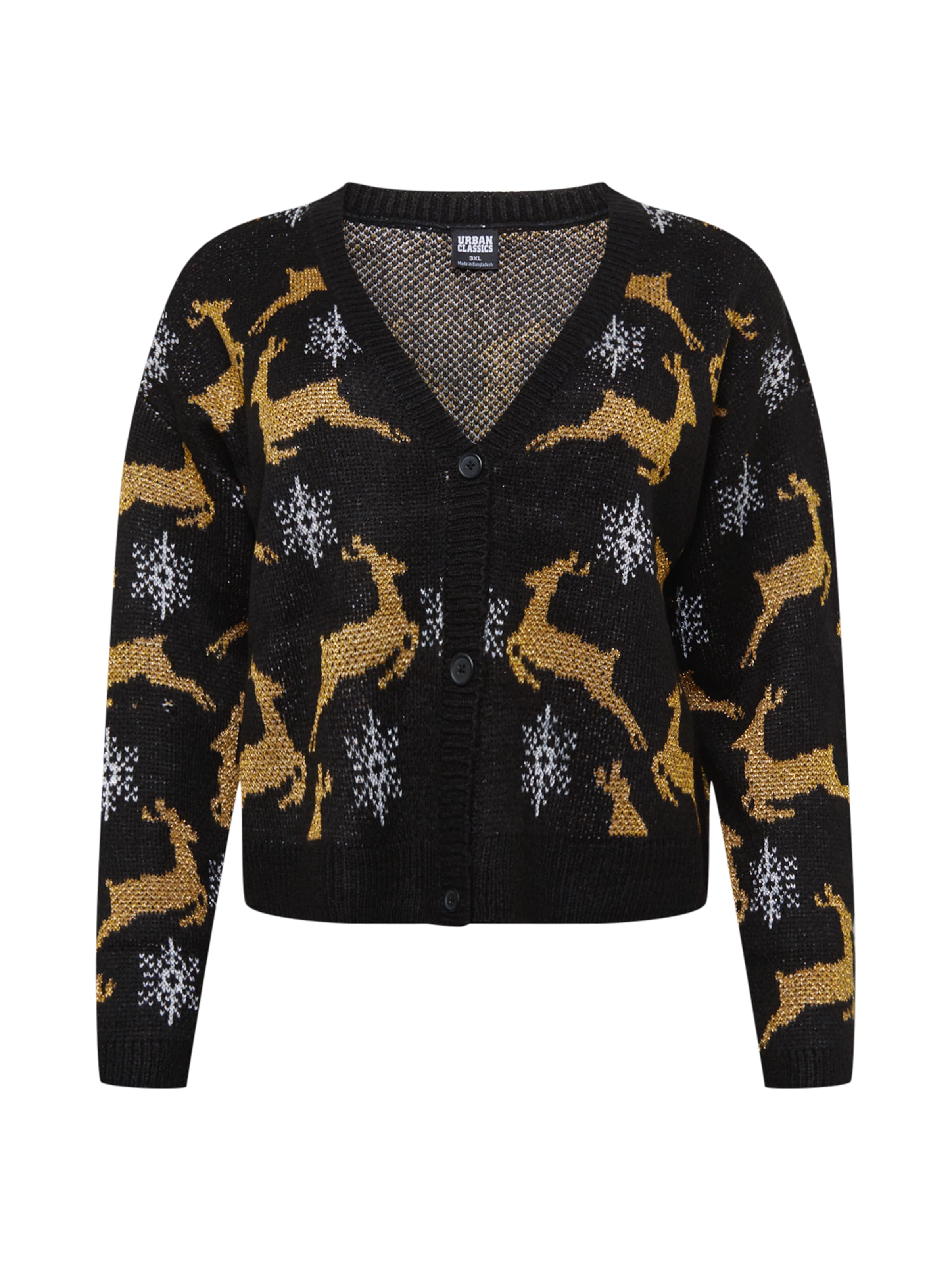 Urban Classics - Cárdigan en negro: frente