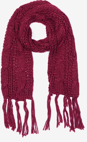 Cassandra Accessoires Scarf 'Hyggelig' in Red: front