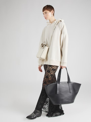 TOPSHOP Sweatshirt in Beige