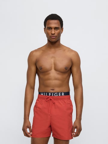sarkans Tommy Hilfiger Underwear Peldšorti: no priekšpuses