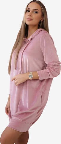 Lumera Kleid in Pink: Vorderseite