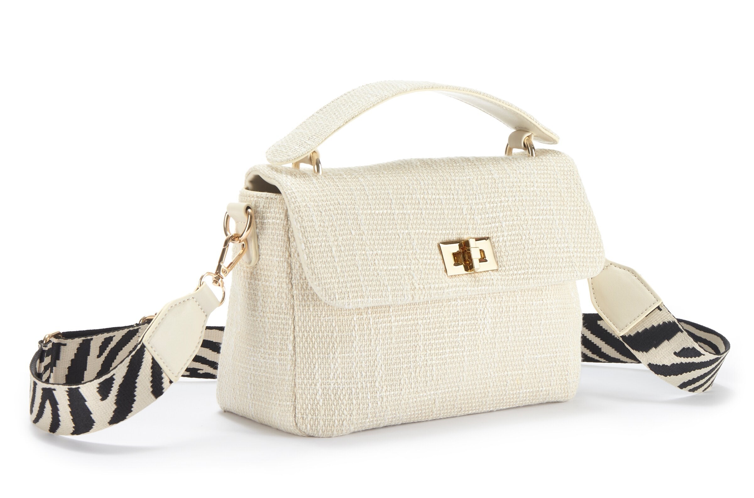 smėlio VIVANCE Rankinė su ilgu dirželiu: priekis