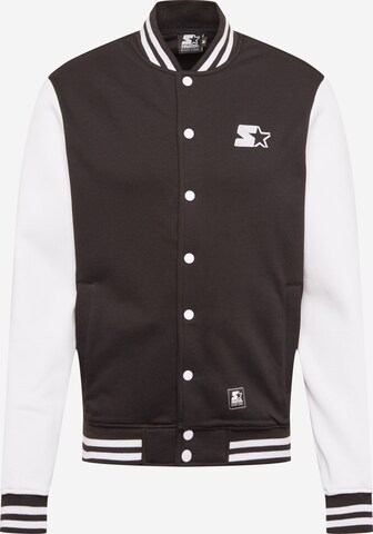 Veste mi-saison Starter Black Label en noir : devant