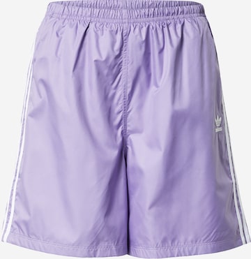 ADIDAS ORIGINALS Pants 'Adicolor Classics Ripstop' in Purple: front