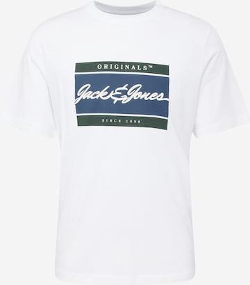 JACK & JONES Shirt 'WAYNE' in White: front