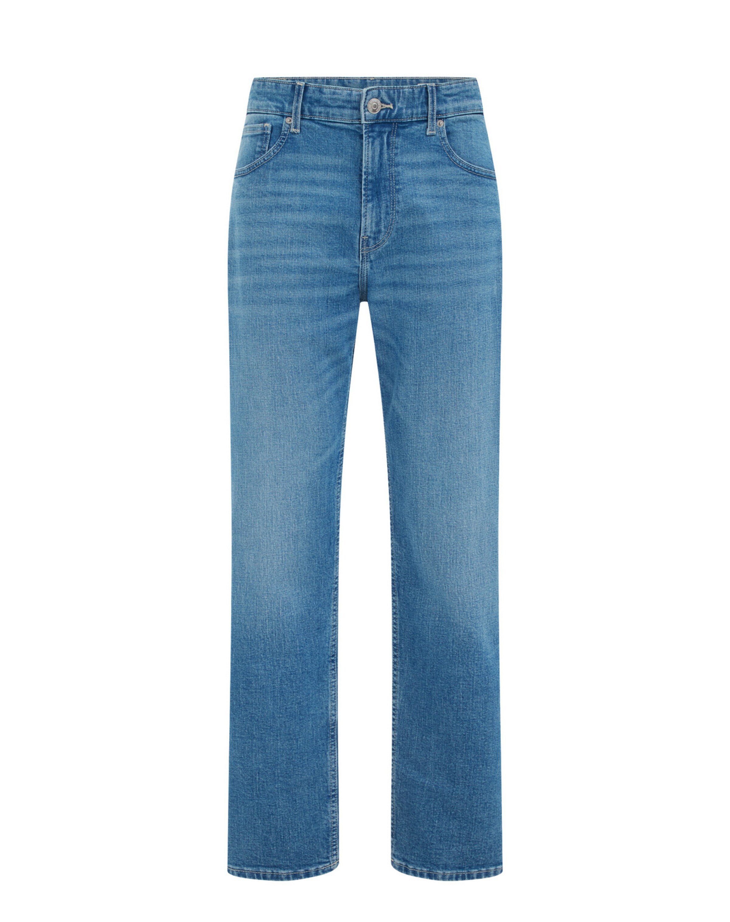 WE FashionSlimfit Traperice - plava boja: prednji dio