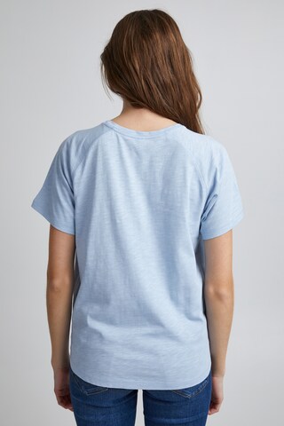 PULZ Jeans T-Shirt 'PZBRIT' in Blau