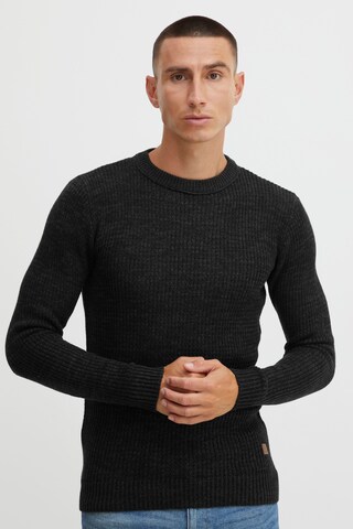 INDICODE JEANS Sweater 'Idvalerio' in Black: front