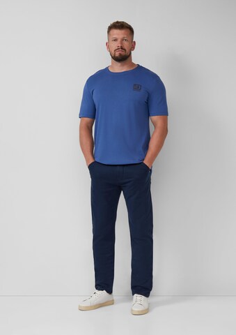 s.Oliver Men Tall Sizes T-Shirt in Blau