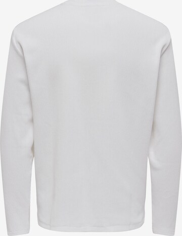 Only & Sons Sweatshirt 'Berkeley' i hvid