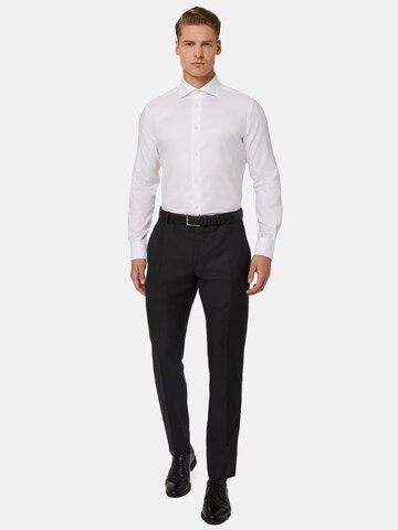 Boggi Milano Regular fit Button Up Shirt in White