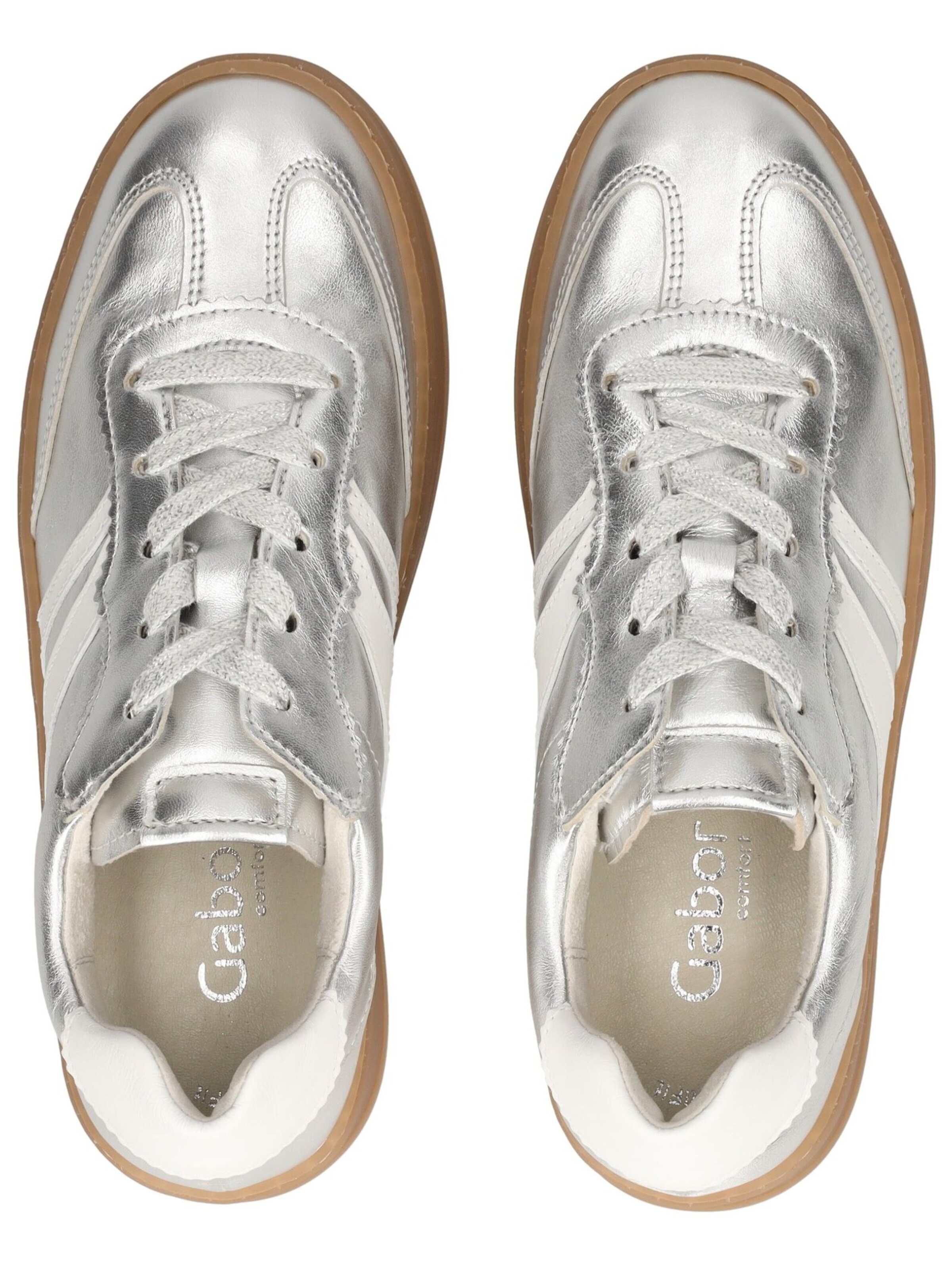 GABOR Sneakers in Silver