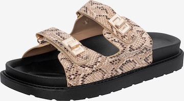 Mule Salinyang en beige : devant