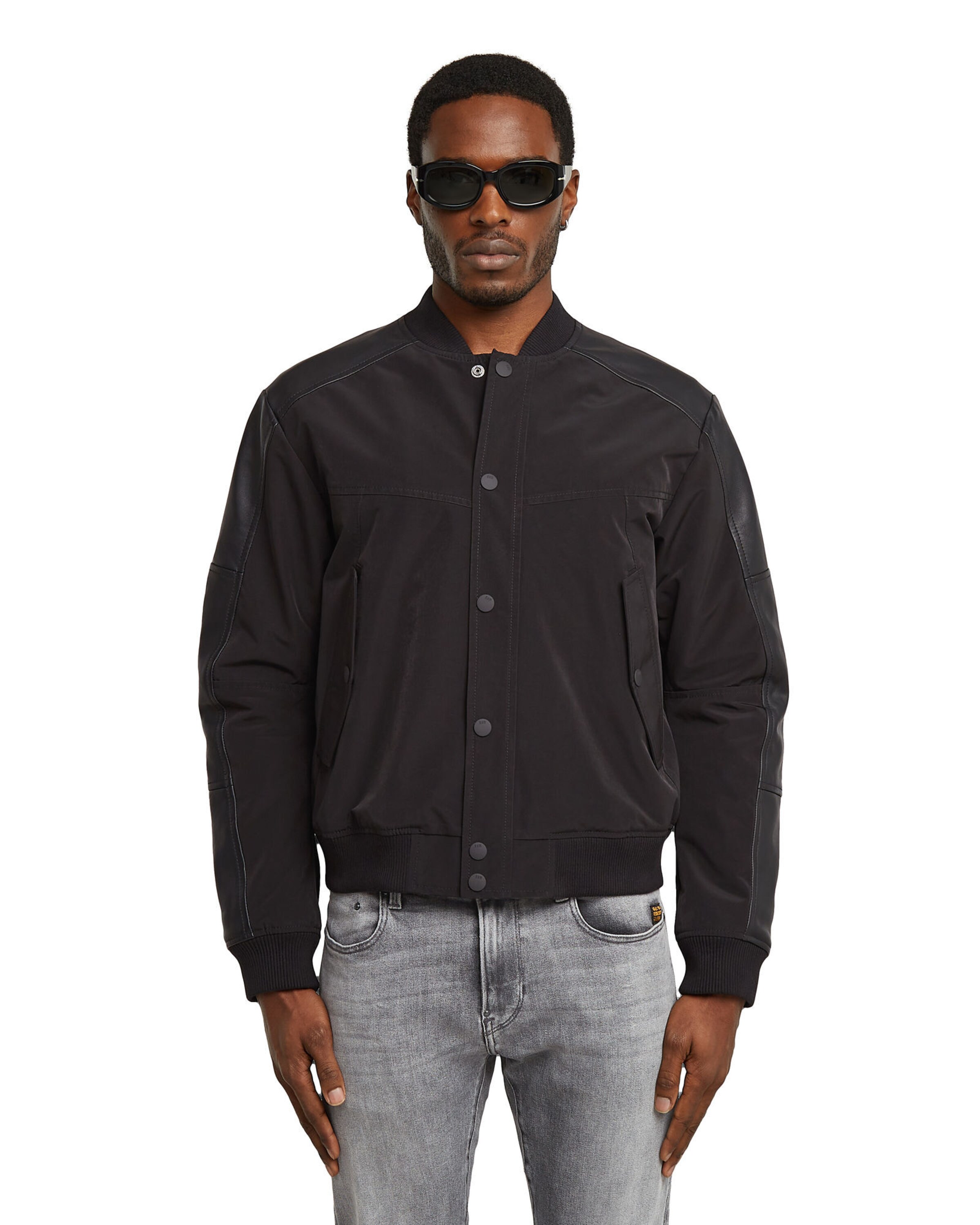G-STAR Between-season jacket in Black: front