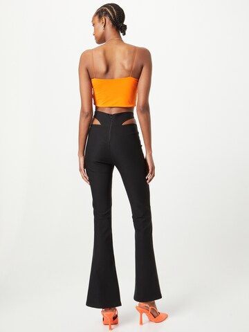 Tally Weijl Flared Trousers in Black