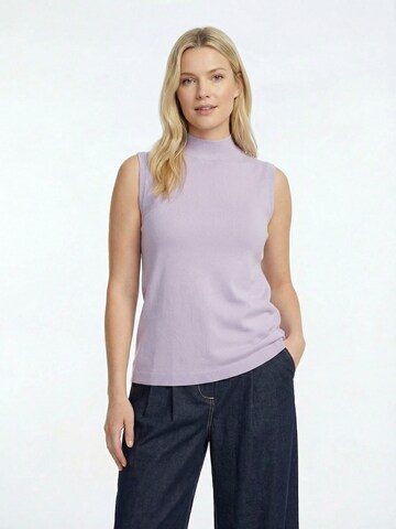 Guido Maria Kretschmer Women - Top de punto 'Remi' en lila: frente