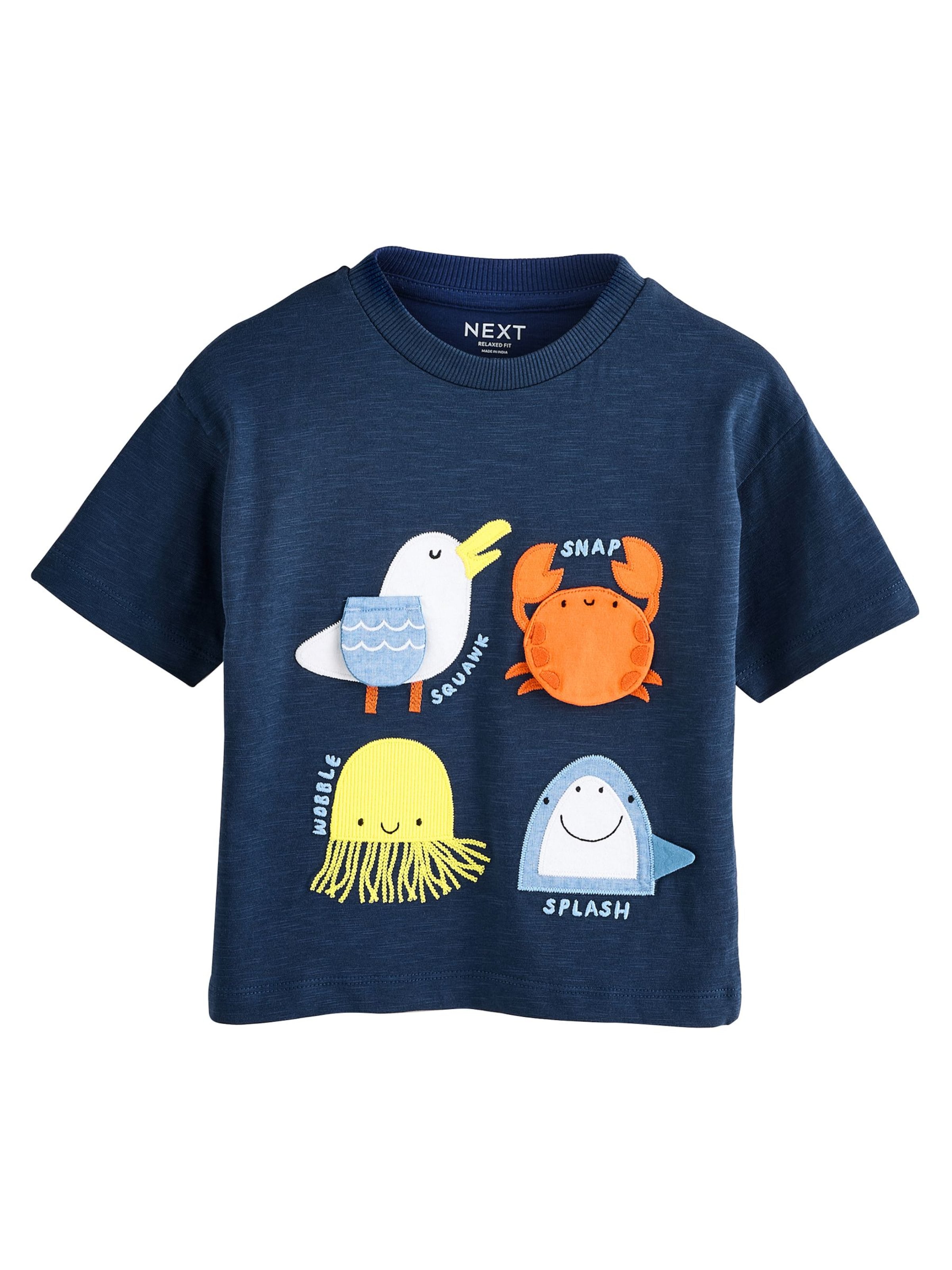 Next Koszulka w kolorze niebieski: przód