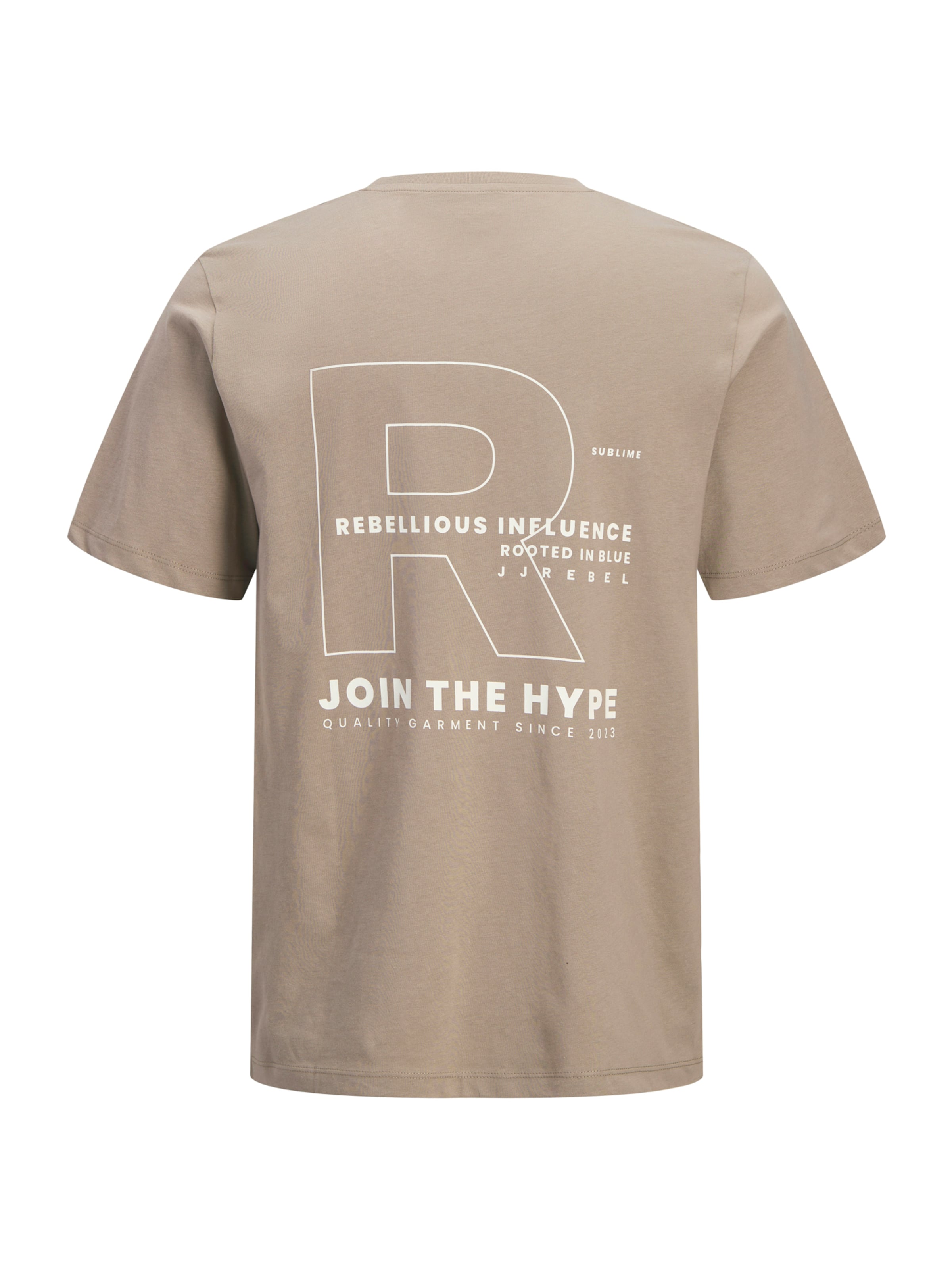 JJ Rebel Тениска 'JREBZAKI' в кафяво