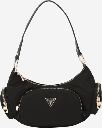 Sac bandoulière 'Gemma' GUESS en noir : devant