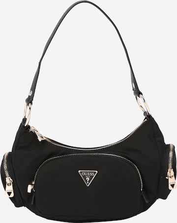 Borsa a spalla 'Gemma' di GUESS in nero: frontale