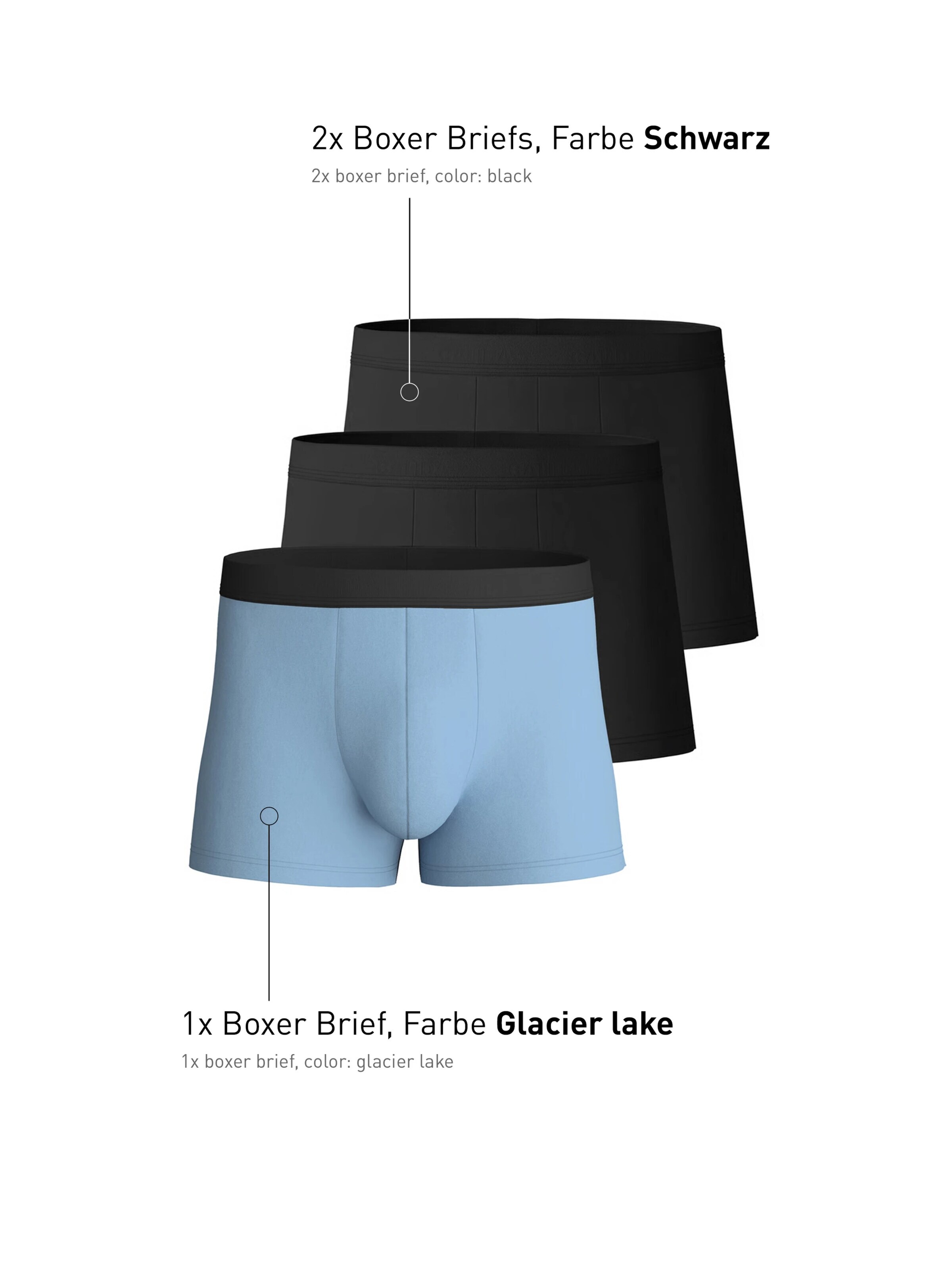 CALIDA Boxer shorts 'Daywear Xtra' in Blue
