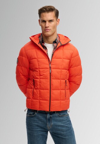 Superdry & Co Prehodna jakna 'Fuji Lite' | oranžna barva