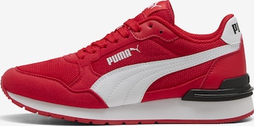 PUMA Trainers in Red: front