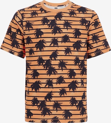 WE Fashion T-Shirt in Orange: predná strana