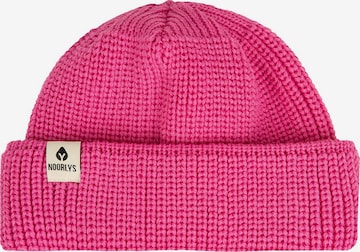NOORLYS Beanie 'LUAN' in Pink: front