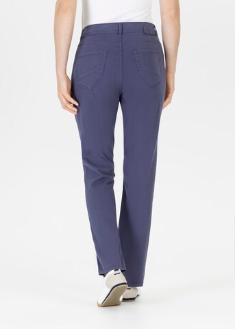 STEHMANN Regular Hose in Blau