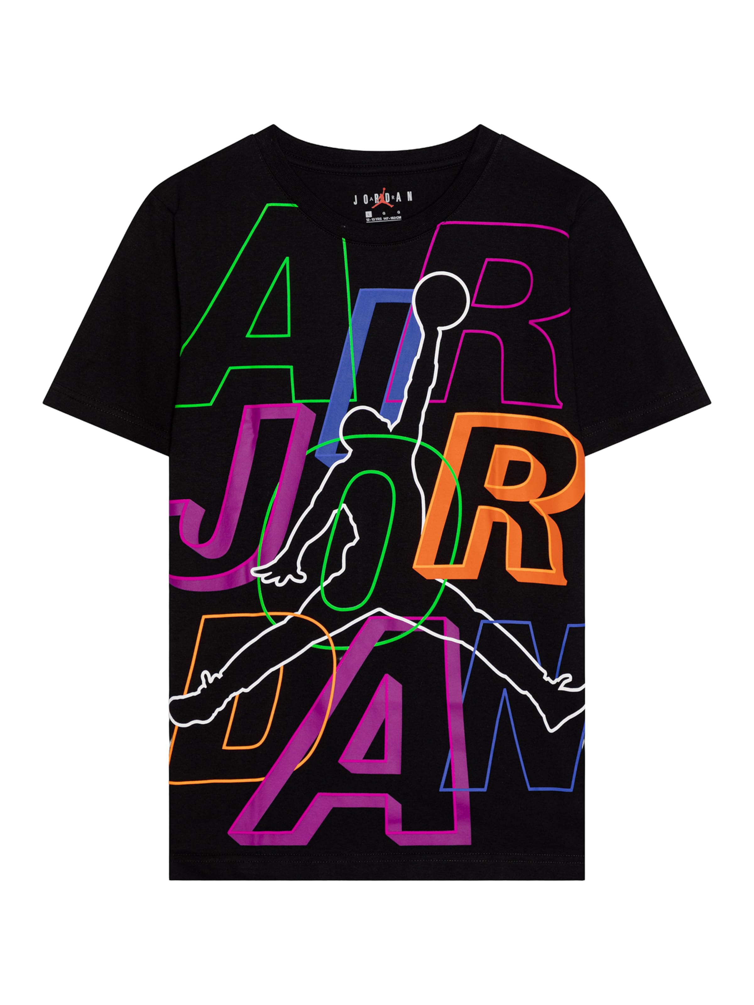 Jordan Koszulka w kolorze czarny: przód