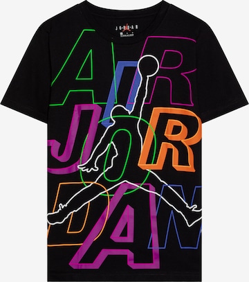 juoda Jordan Marškinėliai: priekis