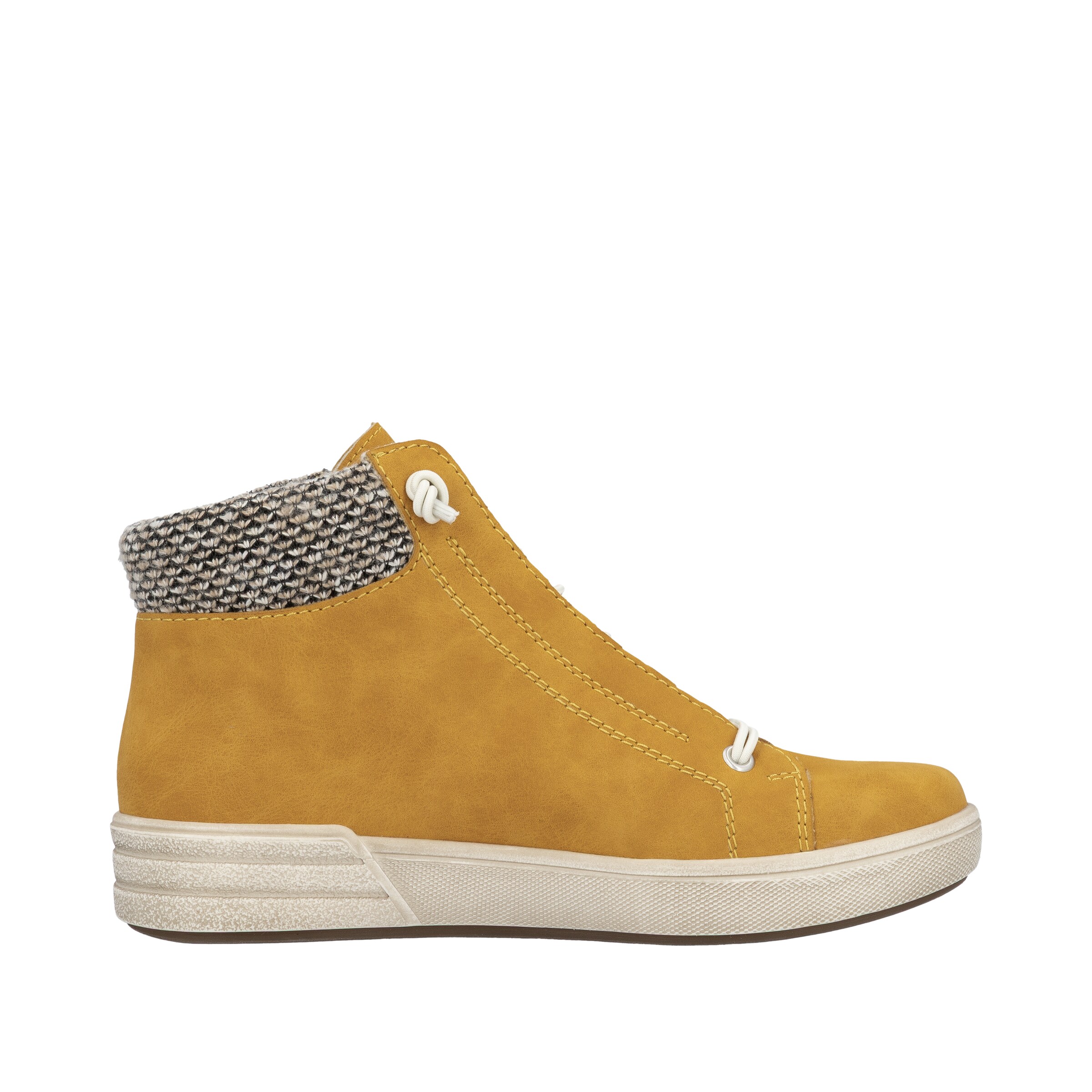 Bottines à lacets Rieker en jaune