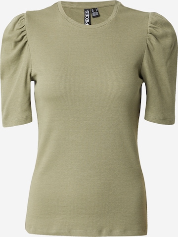 PIECES - Camisa 'JANNA' em verde: frente