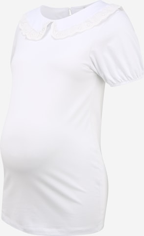 MAMALICIOUS Shirt 'Agatha' in White: front