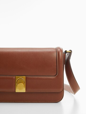 MANGO Crossbody Bag 'Luxor' in Brown