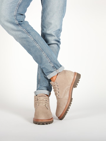 BLACKSTONE Schnürboots 'Gastown Fosca - EG584' in Beige