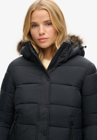 Superdry Winter Jacket in Black: front
