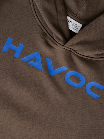 NAME ITSweater majica 'NKMLAVIC' - smeđa boja