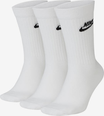 Chaussettes Nike Sportswear en blanc