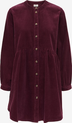 Robe-chemise 'JDYSHIRAZ' JDY en rouge : devant