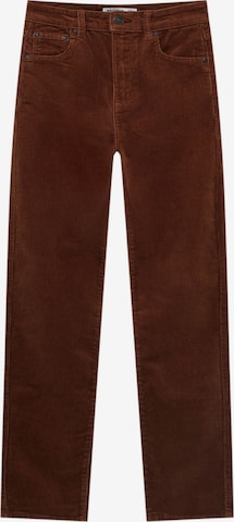 Pull&Bear Bukse i brun: forside