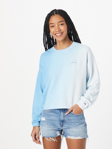 Tommy Jeans Sweatshirt 'Nora' in Blau: predná strana