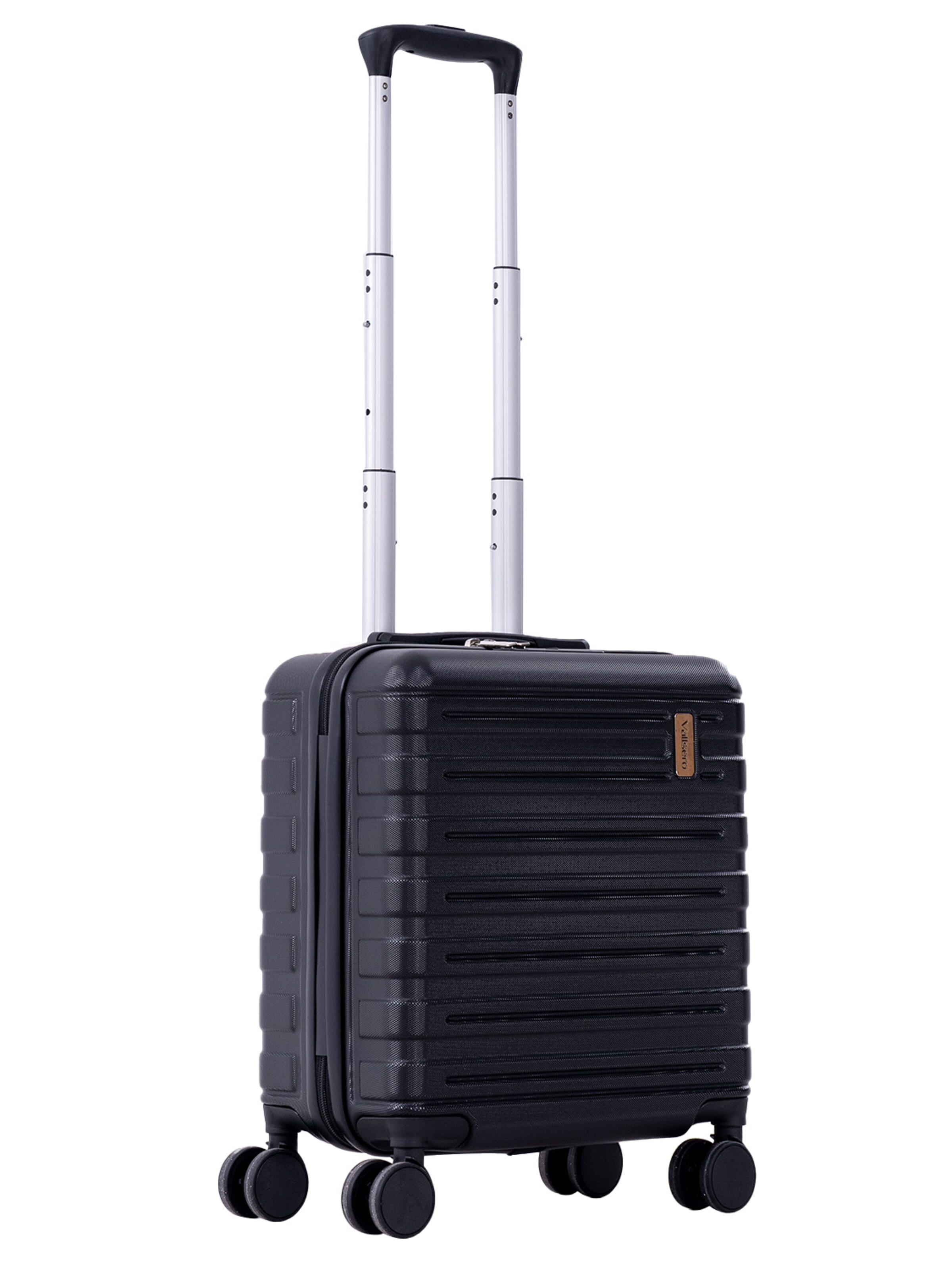 Vallsero Koffer 'VALLSERO LG6 Trolley'‌‌‌ in Schwarz