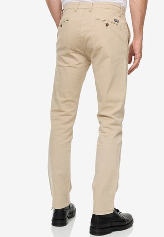 Rusty Neal Slimfit Chinohose in Beige