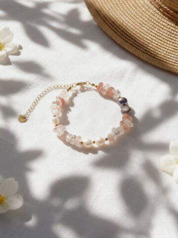 Nemomatheo Bracelet 'Eternal Grace' in Beige