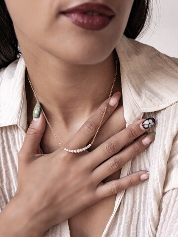 Hey Happiness Kette 'Tennis Glow' in Gold